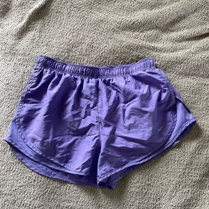Nike Women's Lavender Athletic Shorts